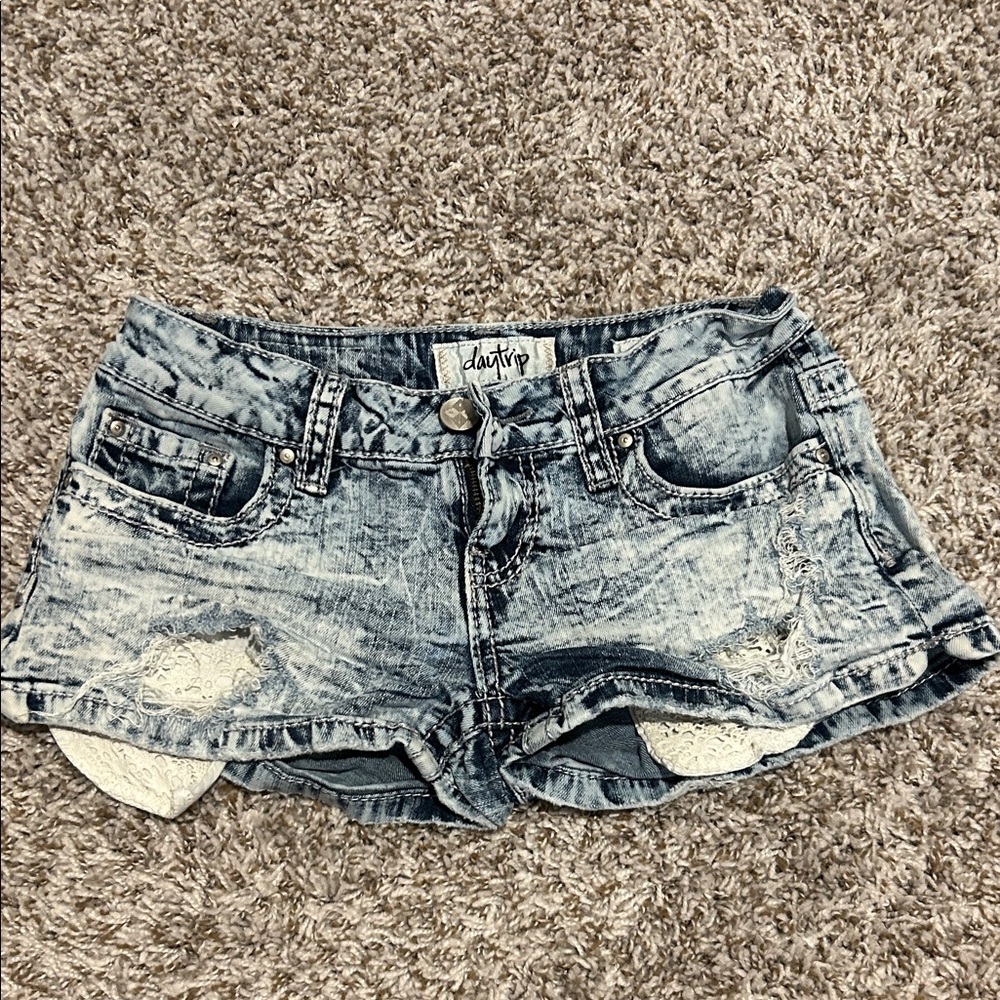 Daytrip Women's Light Blue Jean Shorts